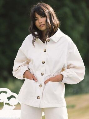 *Like New* Harly Jae Soller Jacket in Mylk S/M